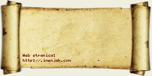 Aksentije Starčević vizit kartica